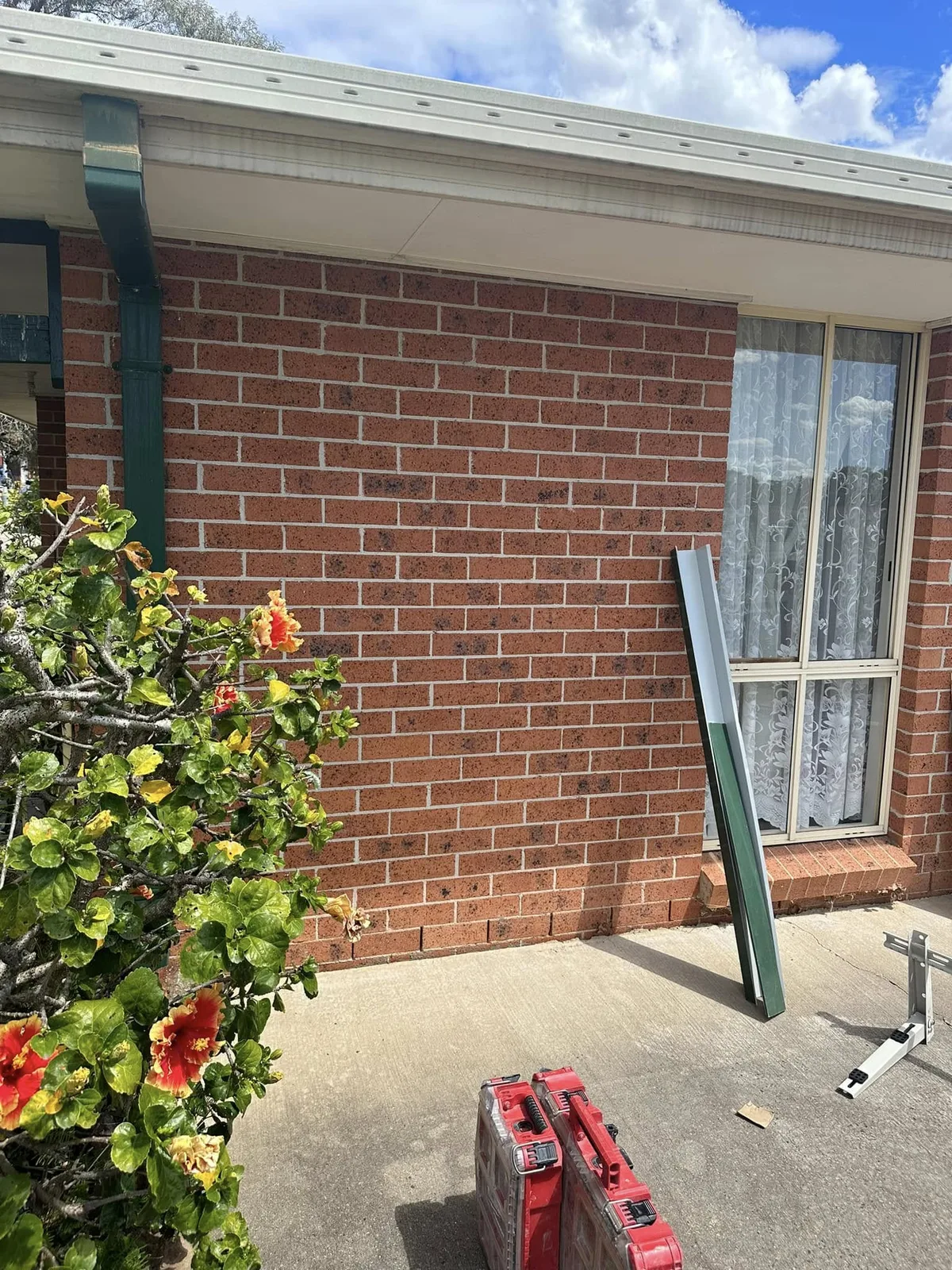 Outdoor unit · garden side by MB Air Conditioning in Western Sydney